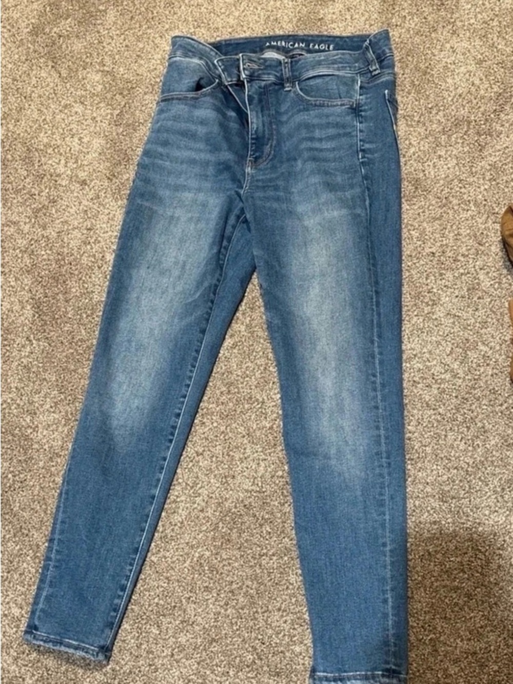 American Eagle Outfitters Women’s Medium Blue Stretch Jeggings
